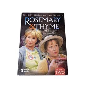 Rosemary & Thyme Series Two DVD Set 3-Disc British Mystery Drama Felicity Kendal